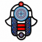 Artisan Hamsa Metal Wall Décor