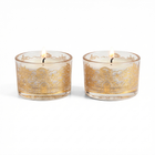 Contemporary Shabbat Candle Holders – Jerusalem Glass Series