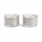 Elegant Shabbat Candle Holders – Jerusalem Glass Series