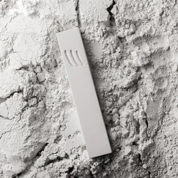Handmade house sign made of clean white concrete with wooden lettering - HOUSE series (Copy) 