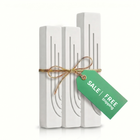 Set of 3 Mezuzah Cases | 1 XL Entrance Mezuzah Case + 2 Large Room Mezuzah Cases | Free Shipping | Glam