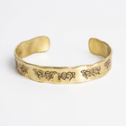 Bronze V'ahavta Cuff Bracelet