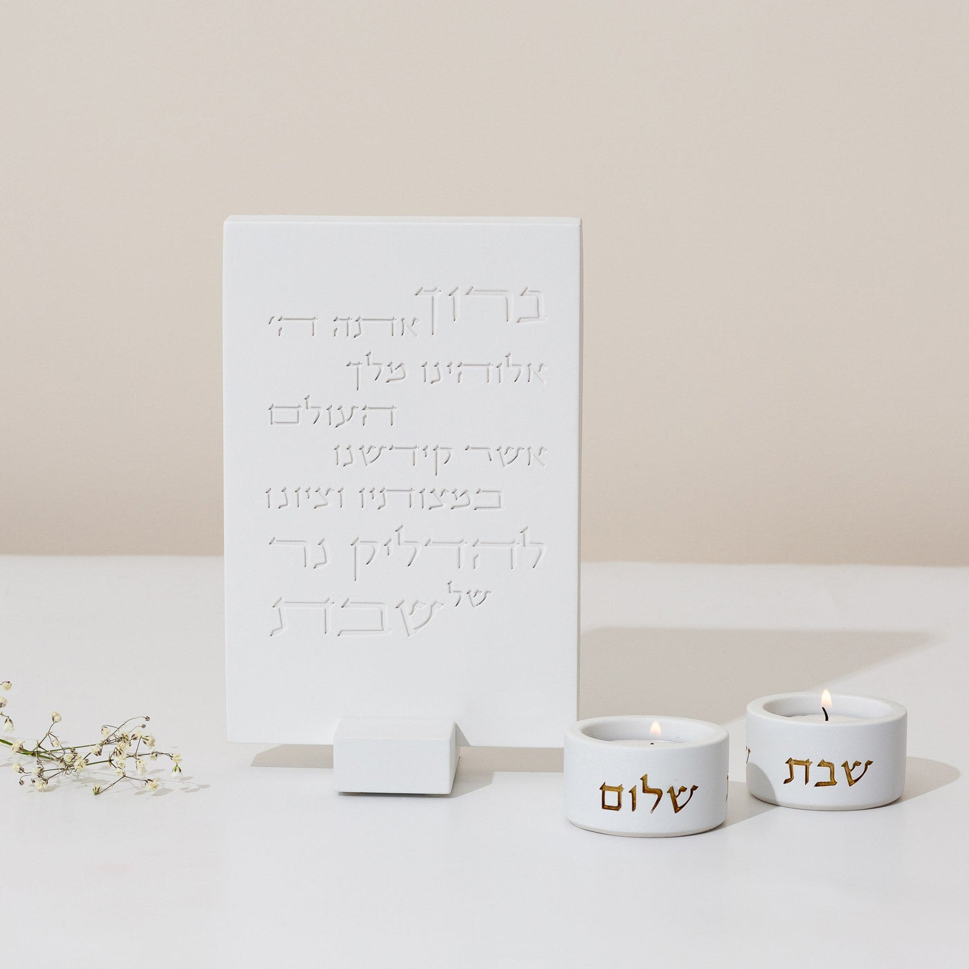 Premium Concrete Blessing for Lighting Candles –  Home Decor Series 