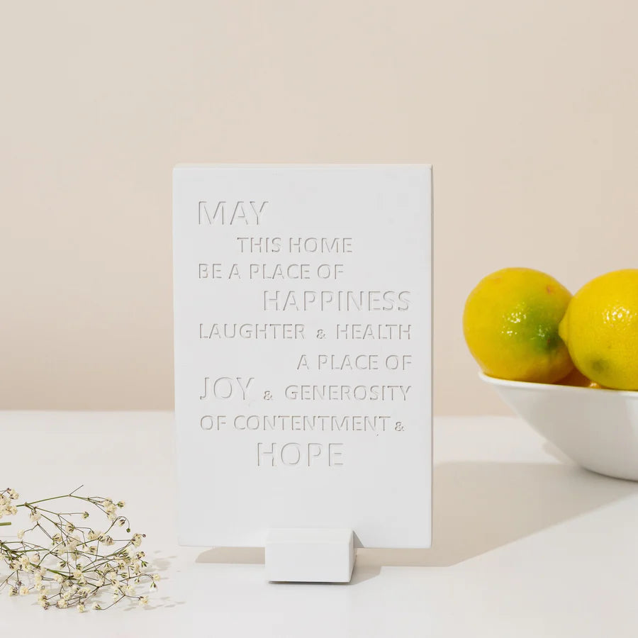 Luxury Home Blessing Decor – Concrete Series 