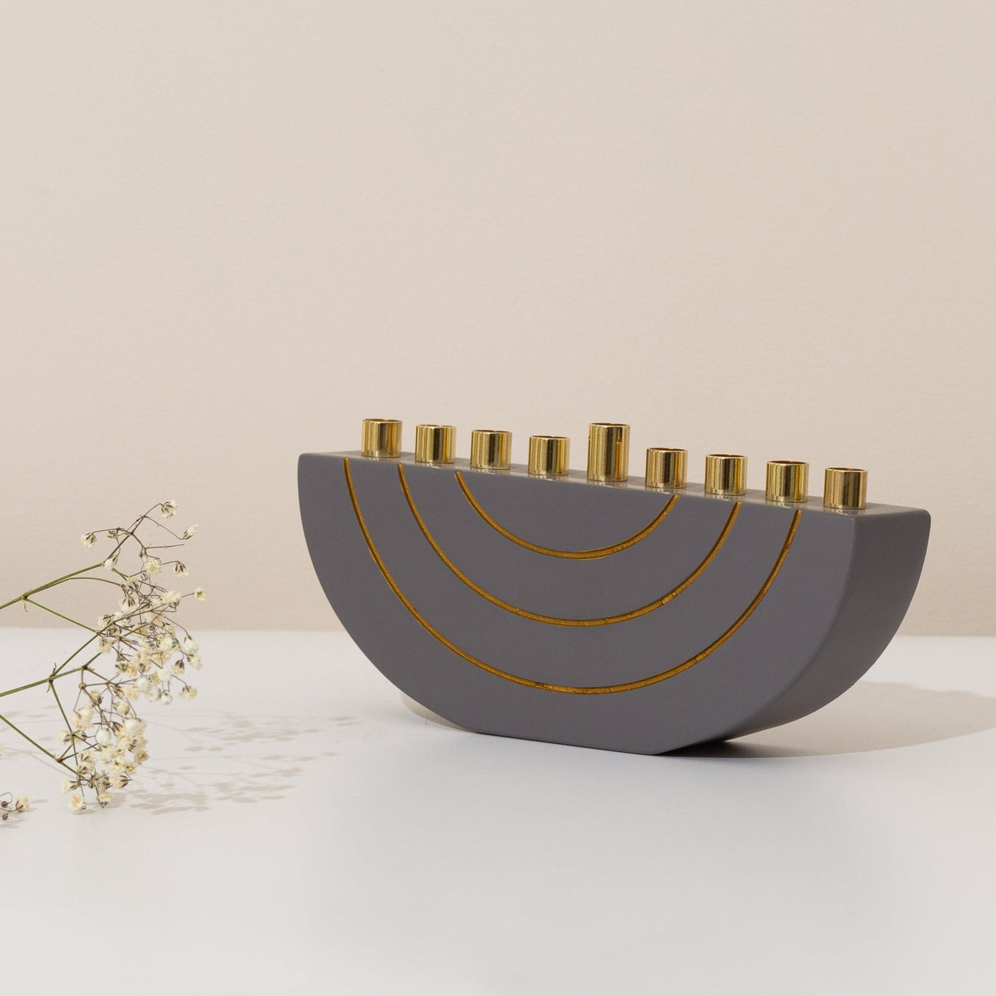Modern Concrete Hanukkah - Glam Series