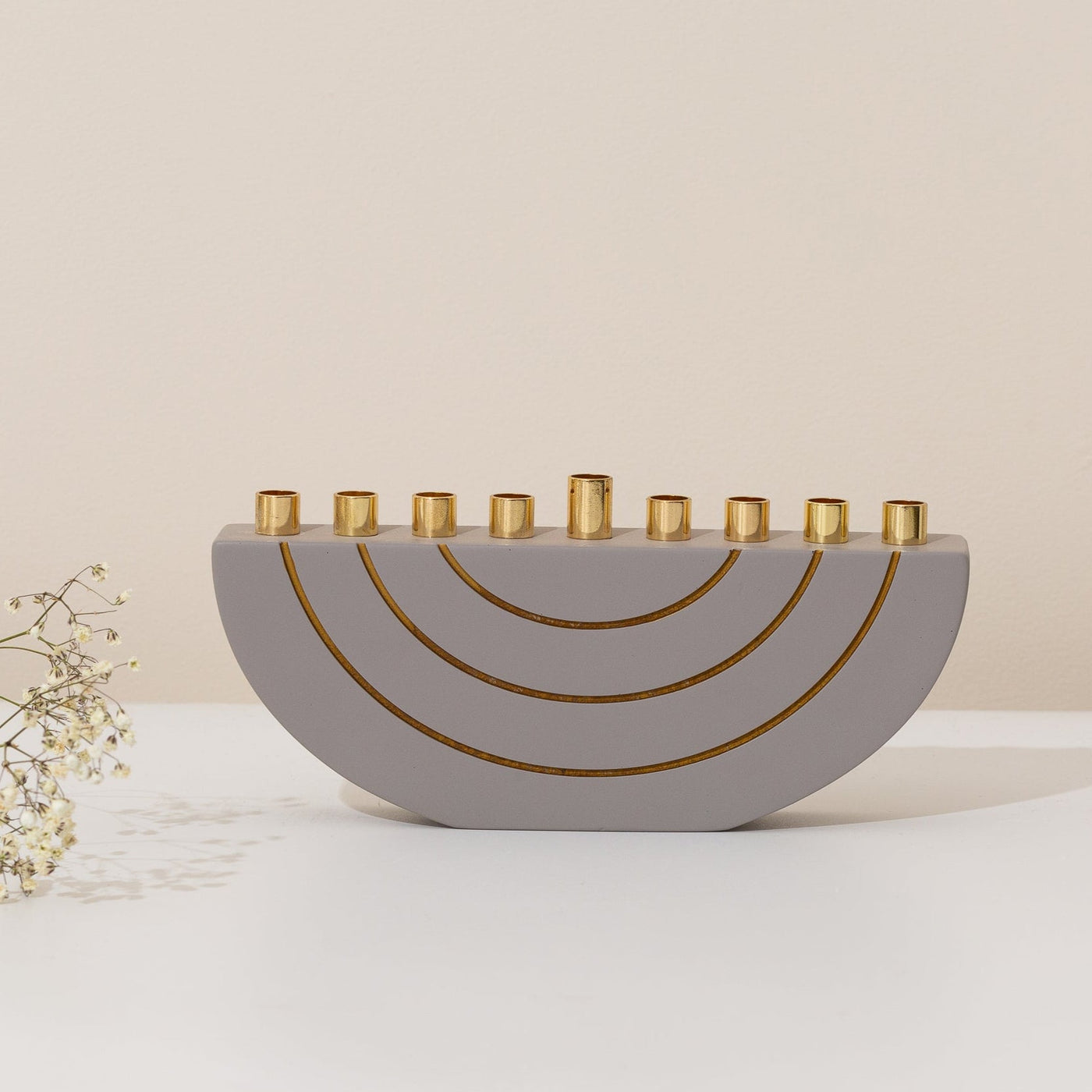 Modern Concrete Hanukkah - Glam Series