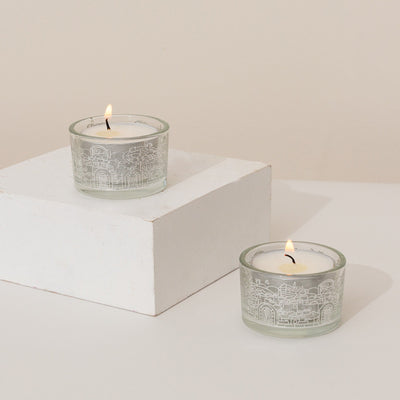 Colorful Shabbat Candle Holders – Glass Series