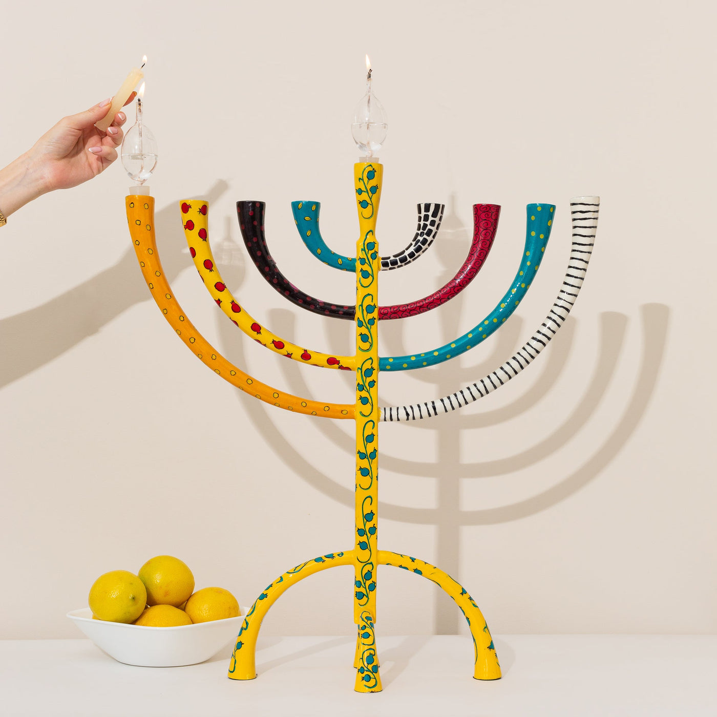 Handcrafted Aluminum for Hanukkah - The Classic Premium
