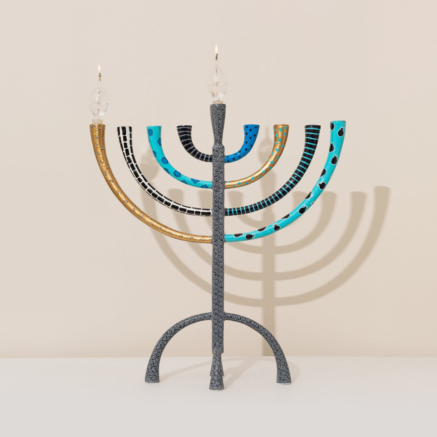 Handcrafted Aluminum for Hanukkah - The Classic Premium