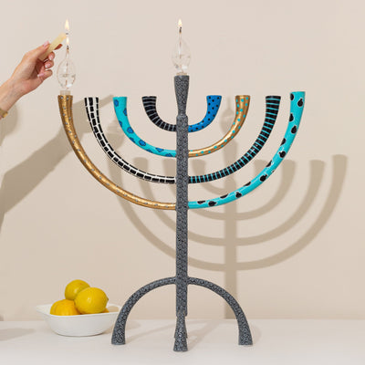 Handcrafted Aluminum for Hanukkah - The Classic Premium
