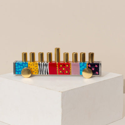 Colorful Handcrafted Menorah Gifts - Kids Favourite Series