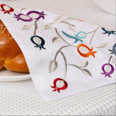 Luxury Bamboo Challah Cover – Rimon Glam Series
