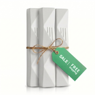 Set of 3 Large Mezuzah Cases | Free Shipping | Wave