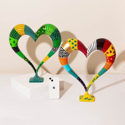 Artistic Heart Accent Piece – Pulse Series