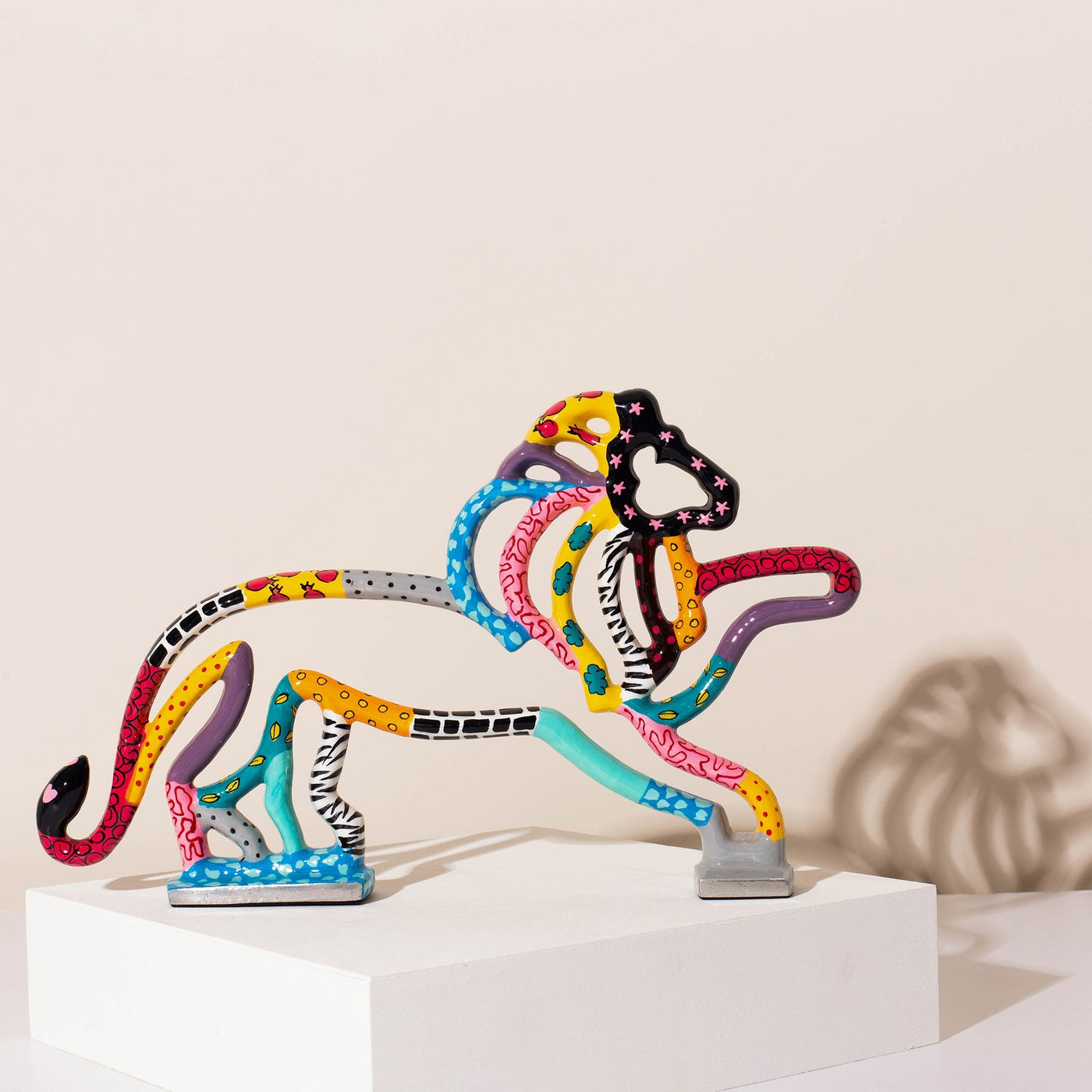 Lion Sculpture – Handcrafted Aluminum Design – Leo Series