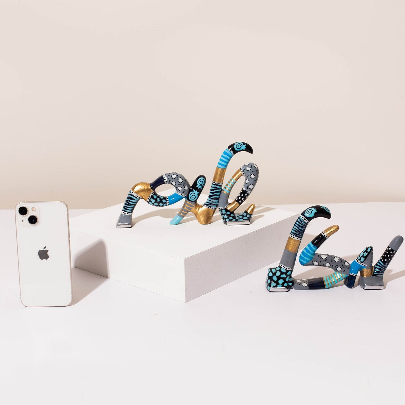 Colorful Design with Meaningful Words – Blessed Series 