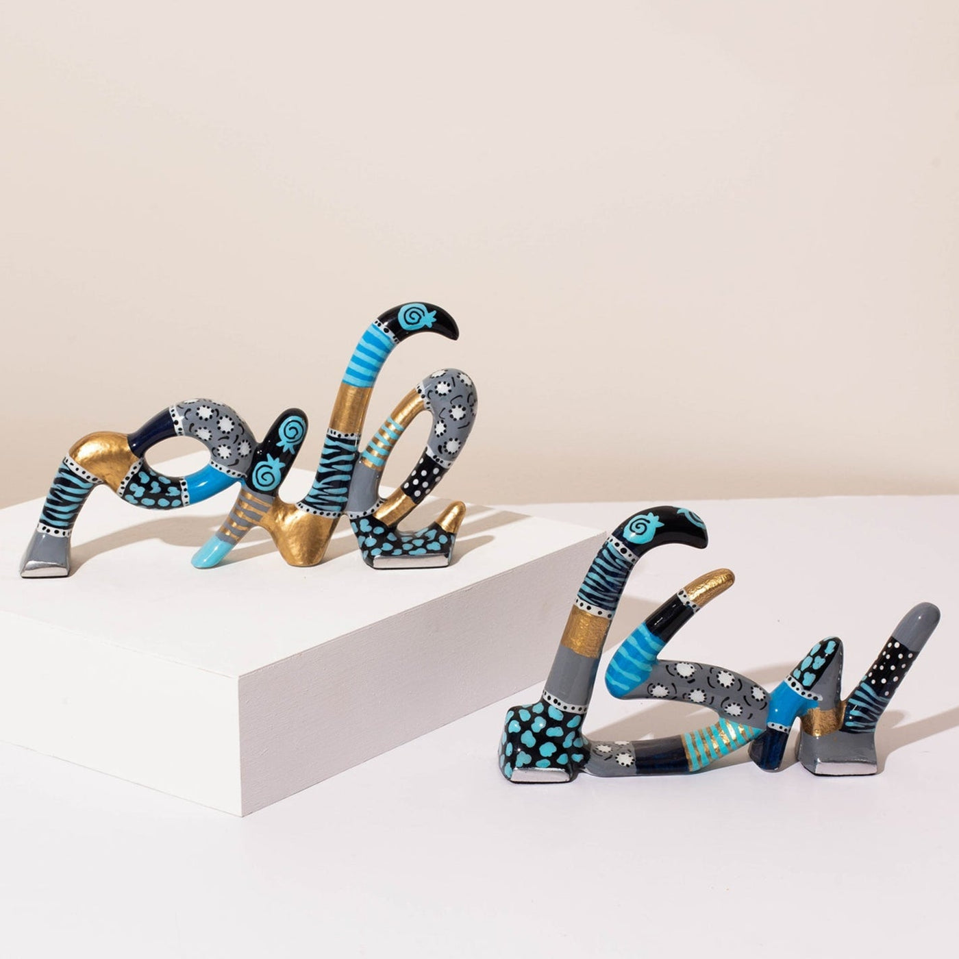Colorful Design with Meaningful Words – Blessed Series 