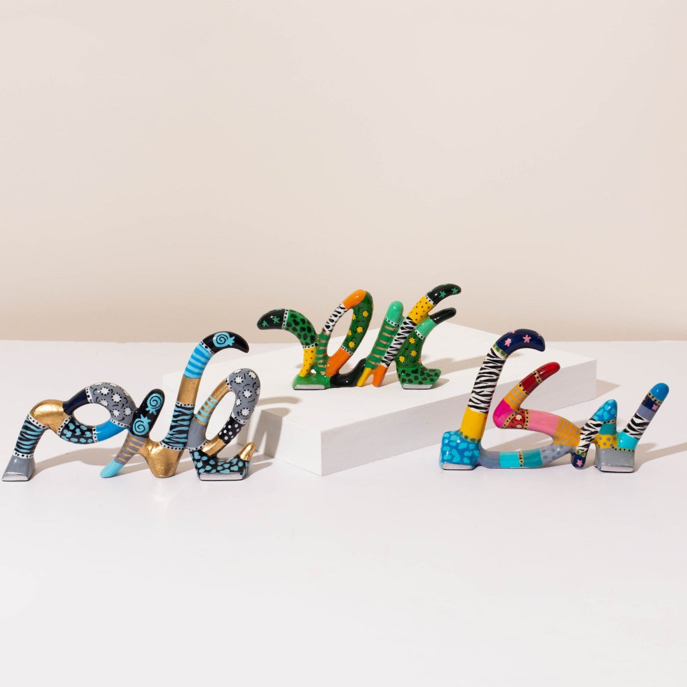 Colorful Design with Meaningful Words – Blessed Series 