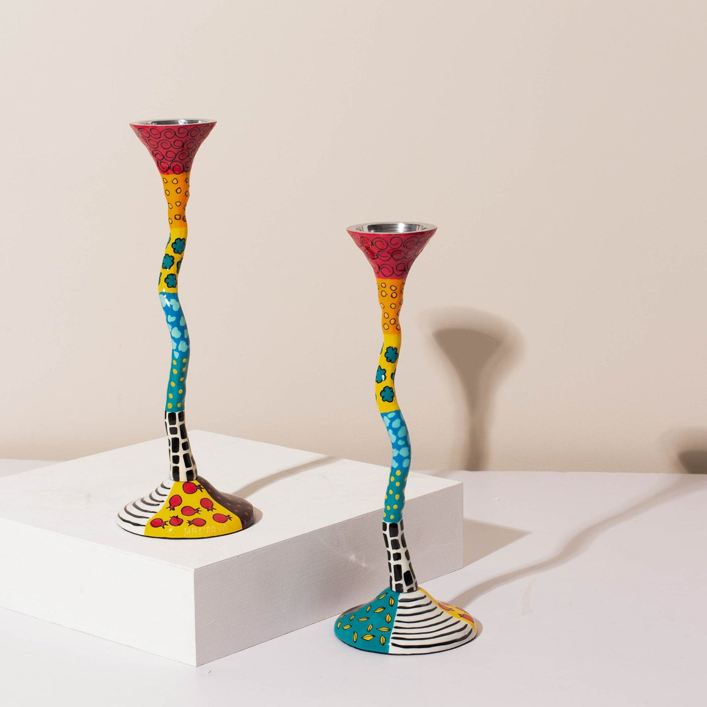 Colorful Candle Holder Set – Loopy Series