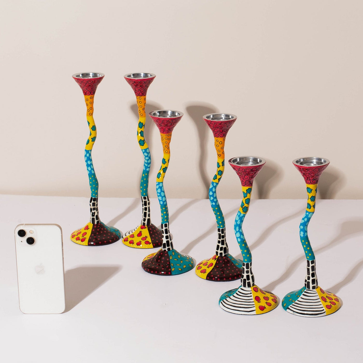 Colorful Candle Holder Set – Loopy Series