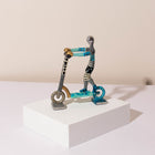 Artistic Scooter Rider Sculpture – TLV Series
