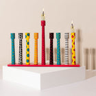 Graphic Menorah for Hanukkah – Line Series