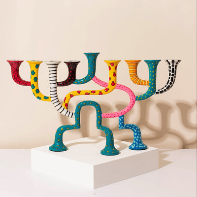 Contemporary Design for Hanukkah - Loopa Series