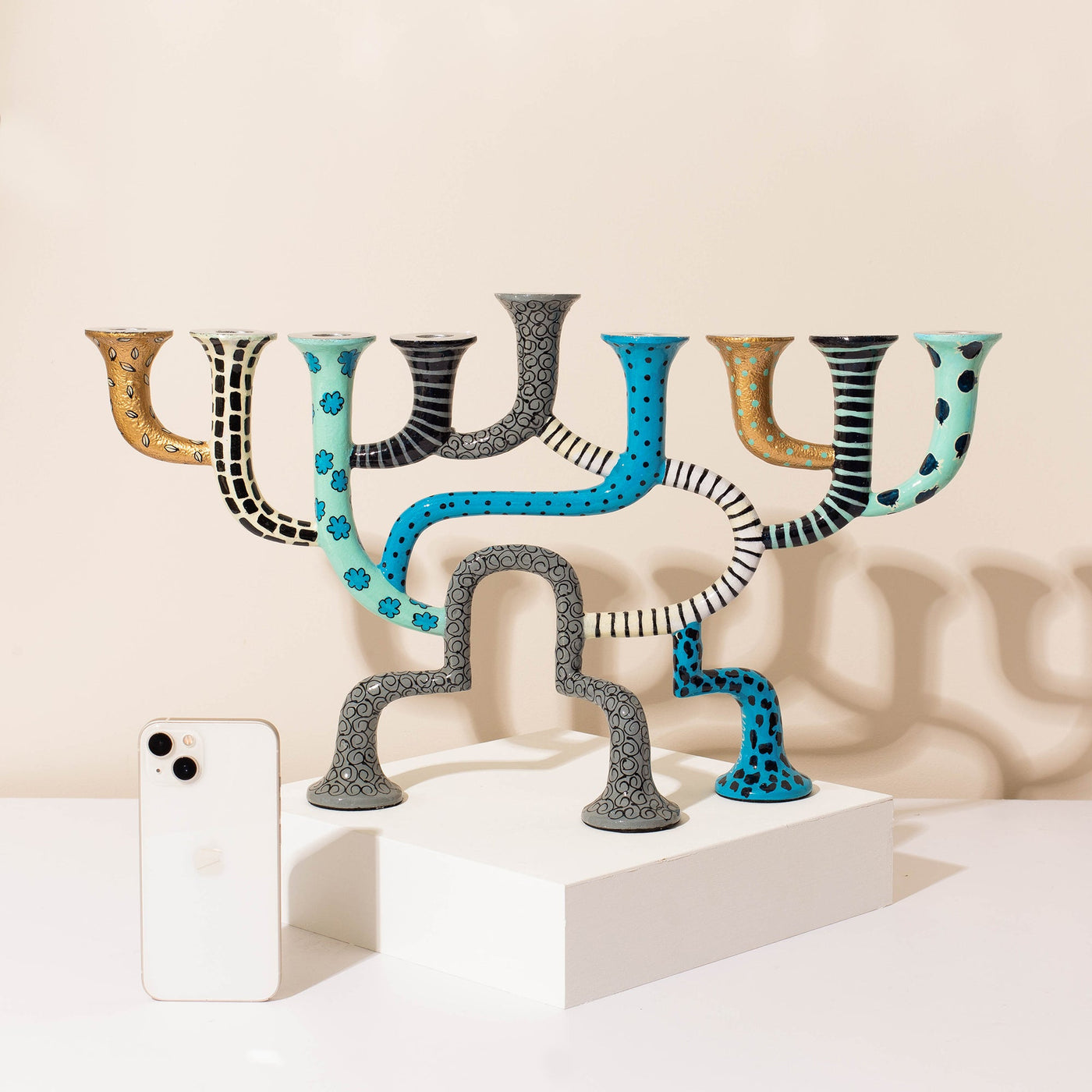 Contemporary Design for Hanukkah - Loopa Series