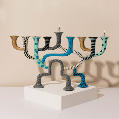 Contemporary Design for Hanukkah - Loopa Series