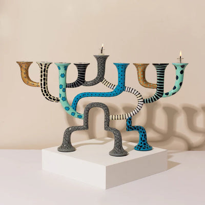 Contemporary Design for Hanukkah - Loopa Series 