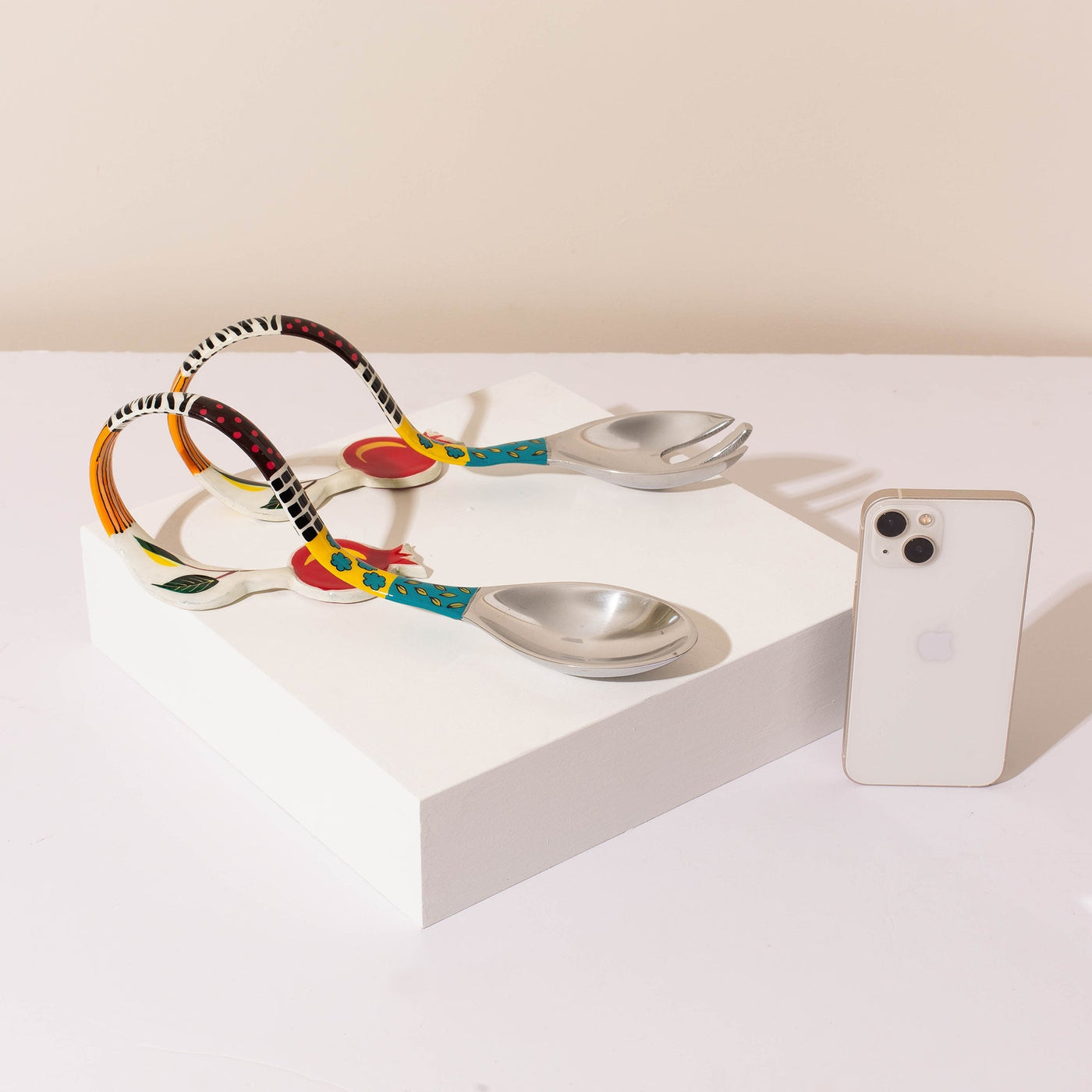 Colorful Jewish Home Decor Serving Set – Twisty Series