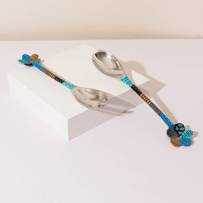 Colorful Jewish Home Decor Serving Set – Twisty Series