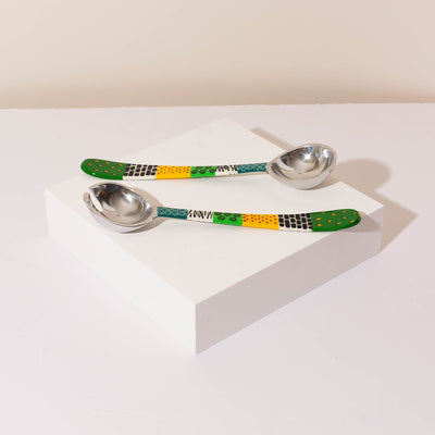 Colorful Jewish Home Decor Serving Set – Twisty Series