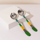 Artisan Salad Server Enamel Set