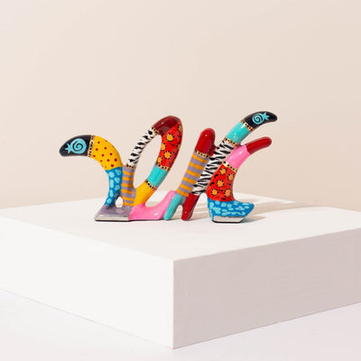 Decorative ‘Blessed’ Word Stand - Blessed Series  Happiness