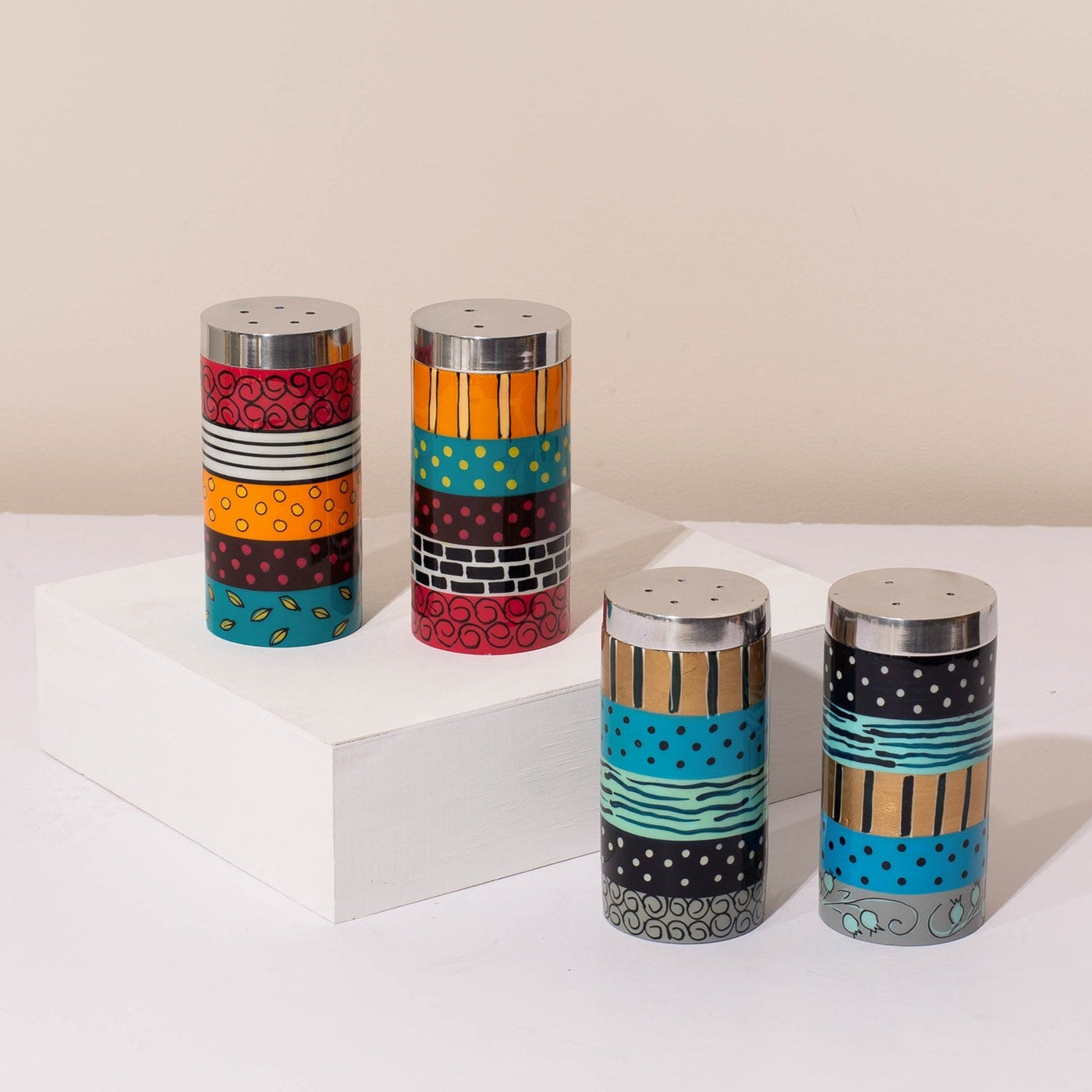 Colorful Salt and Pepper Shakers – Spice Series
