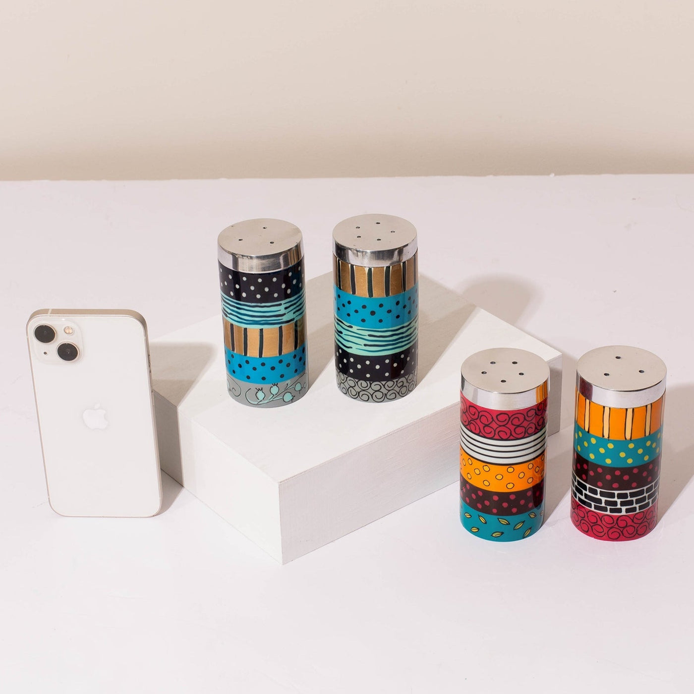 Colorful Salt and Pepper Shakers – Spice Series