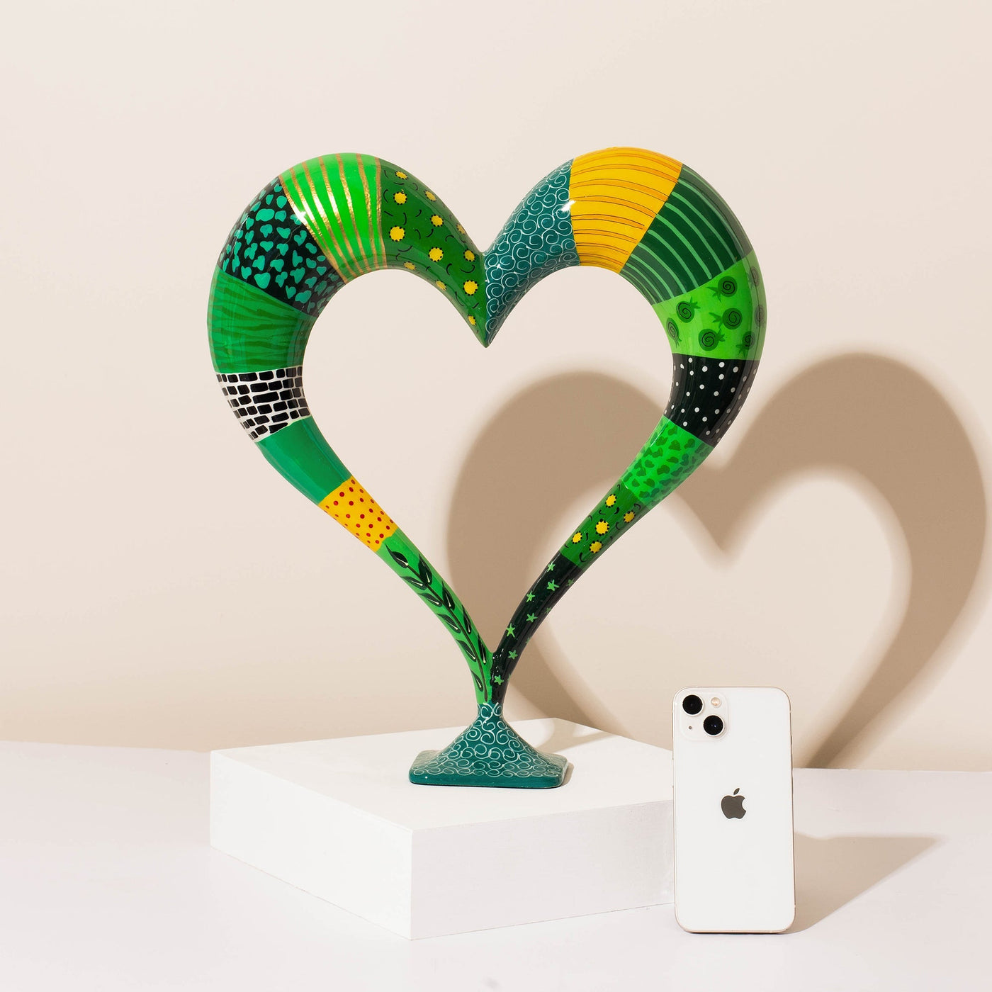 Artistic Aluminum Heart Design – Heartish Series
