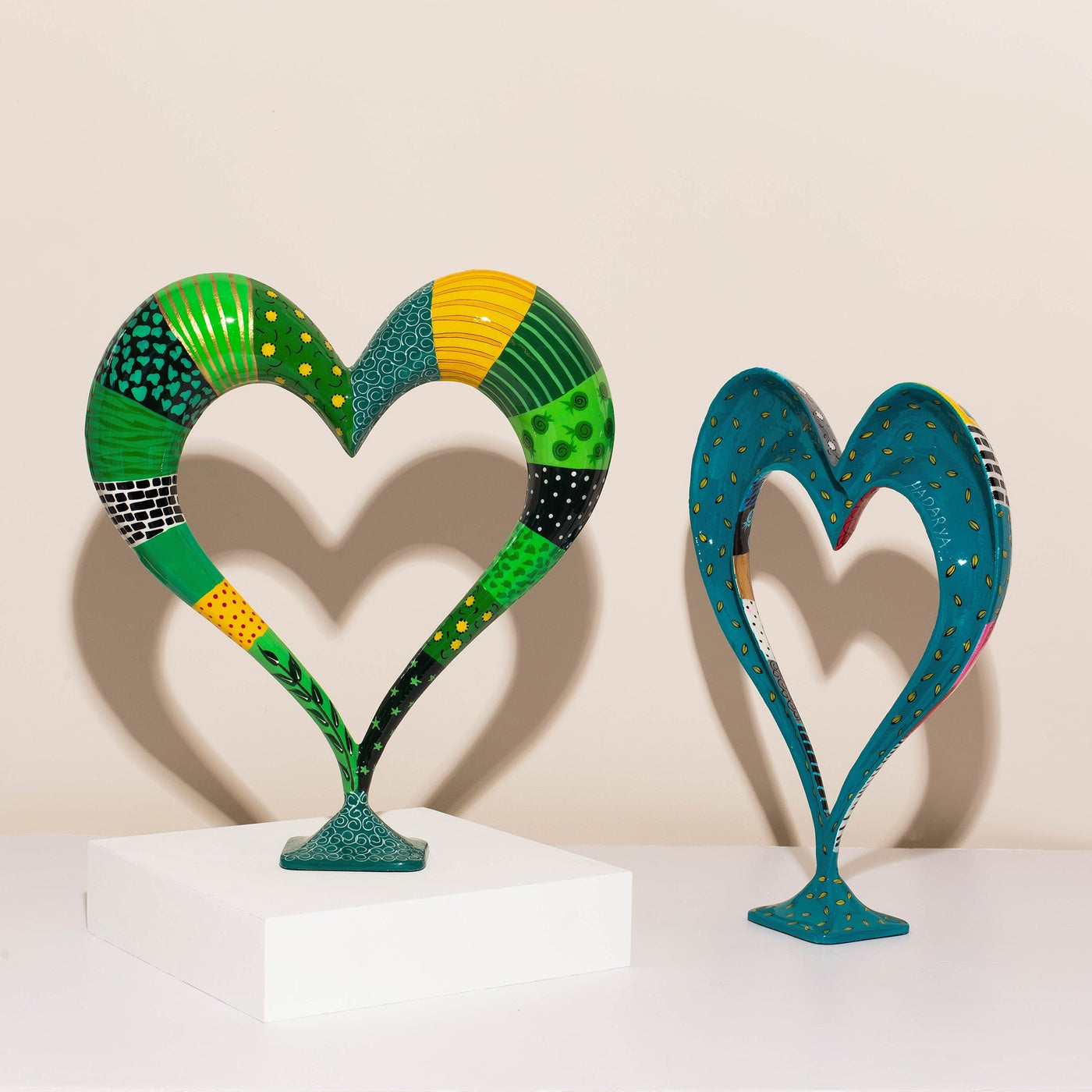 Artistic Aluminum Heart Design – Heartish Series