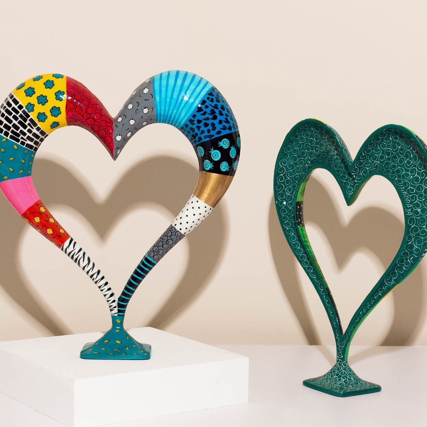 Artistic Aluminum Heart Design – Heartish Series