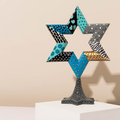 Aluminum Jewish Star Stand – Magen Series