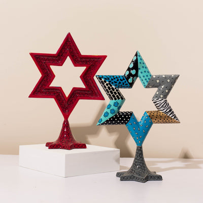 Aluminum Jewish Star Stand – Magen Series
