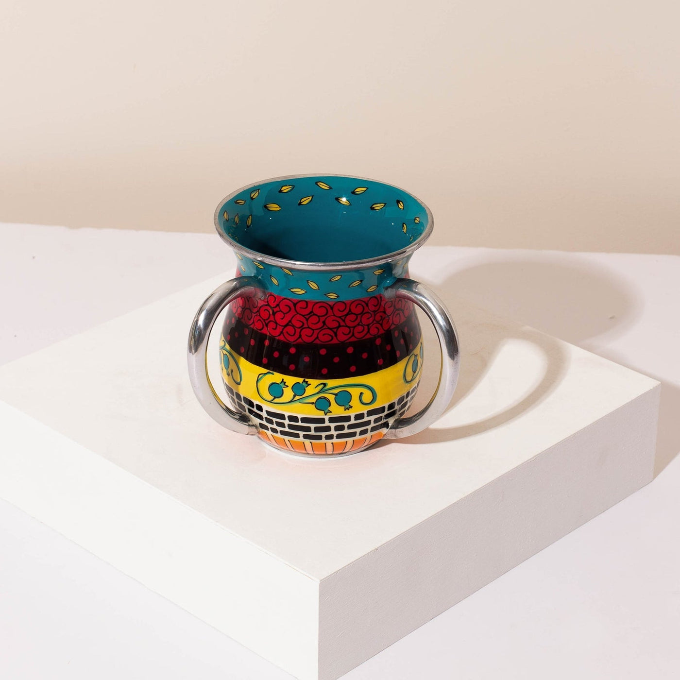 Handcrafted Netilat Yadayim – Clearance Series  Yellow