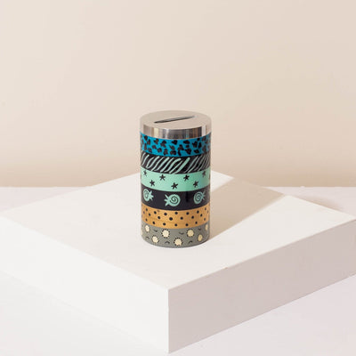 Colorful Decorative Tzedakah Box – Artistic Touch – Treasure Series