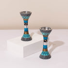 Artisan Short Shabbat Candle Holders