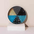 Handmade Aluminum Tray – Colorful Design – Baza Series