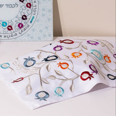 Luxury Bamboo Challah Cover – Rimon Glam Series