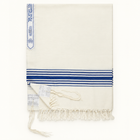 Kids' Bar Mitzvah Non-Slip Wool Tallit | Hermonit