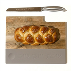 Butcher for Shabbat designed from natural concrete and a knife – Board & Blade series