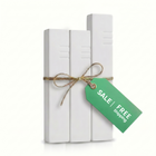 3 Mezuzah Case Set | 1 L Entrance + 2 S Room Mezuzah Cases | Free Shipping [Space]